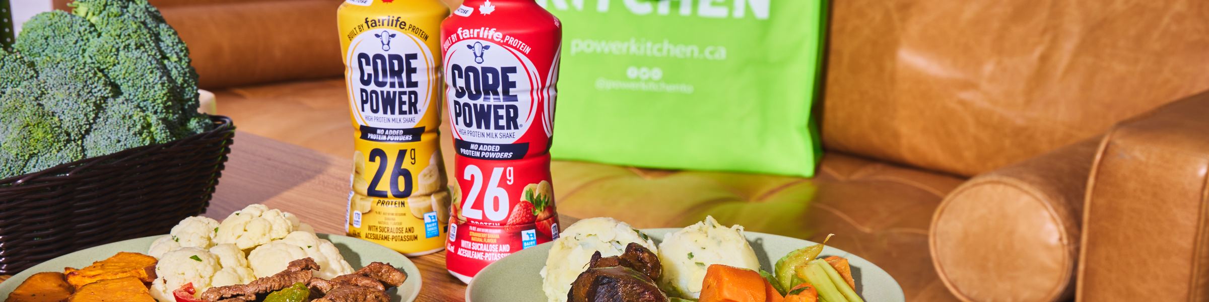 Power Kitchen meals, ready to eat